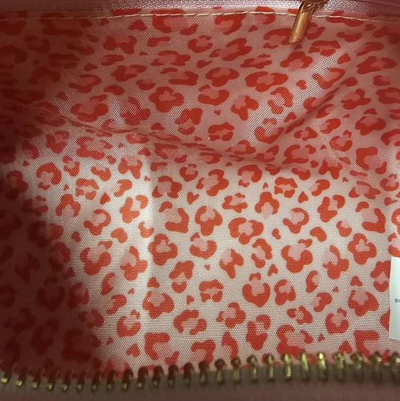 Womens Cosmetics Bag The Vintage Cosmetic Company Pink Makeup Bag Travel Bag - Picture 4 of 6